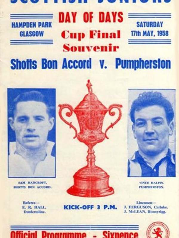 1958 Cup Final Programme