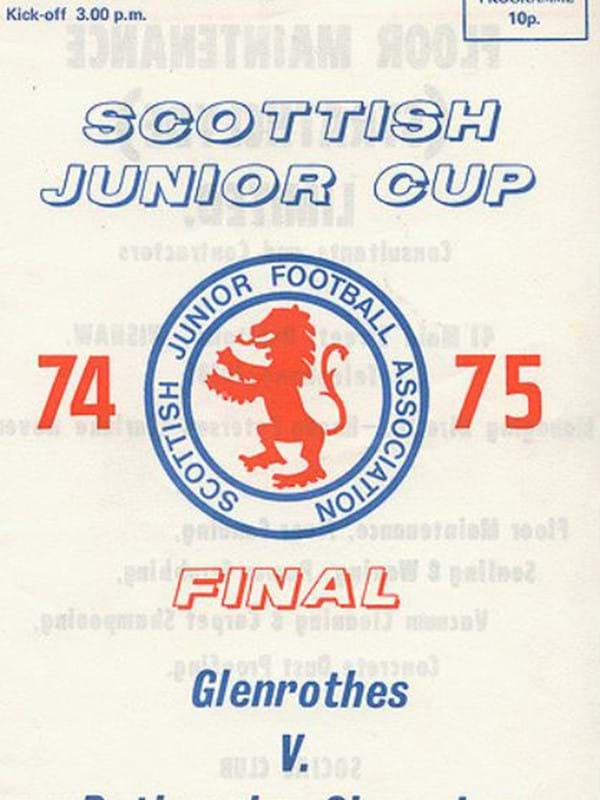 Scottish Junior Cup Finals 19701979