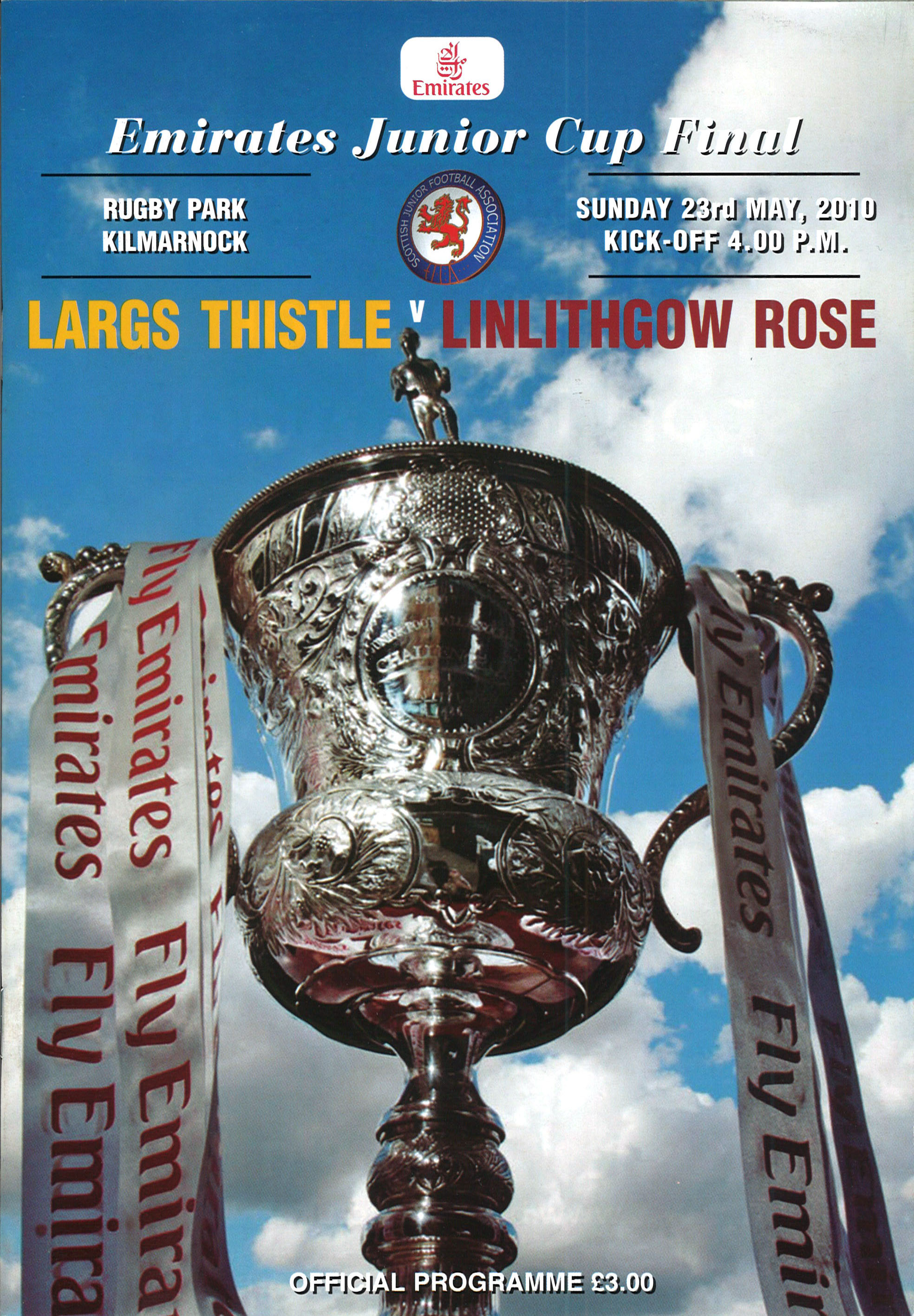 Scottish Junior Cup Finals 2010 2019