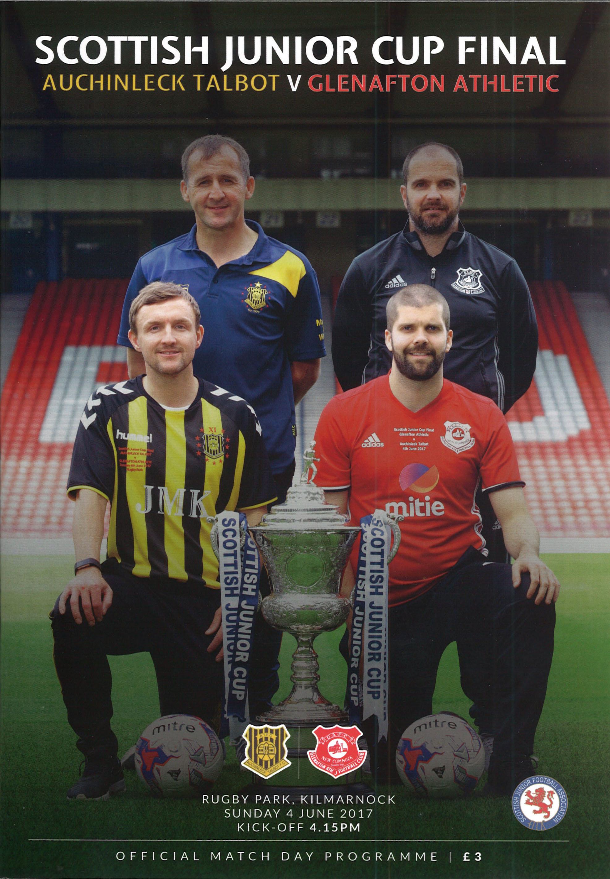 Scottish Junior Cup Finals 2010 2019