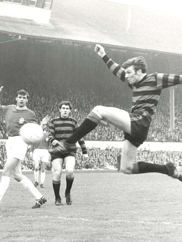 Cambuslang Rangers vs Kirkintilloch Rob Roy 1969  - Image Courtesy of Scottish Football Museum