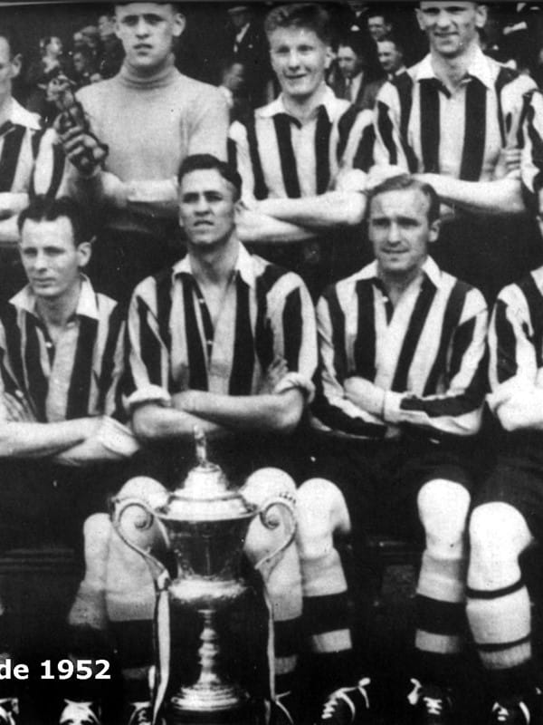 Kilbirnie Ladeside 1952  - Image Courtesy of Scottish Football Museum